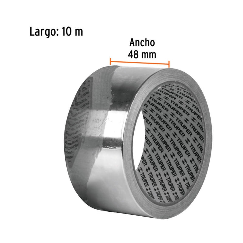 CINTA ACRILICO ALUMINIO TRUPER (CALU-9)