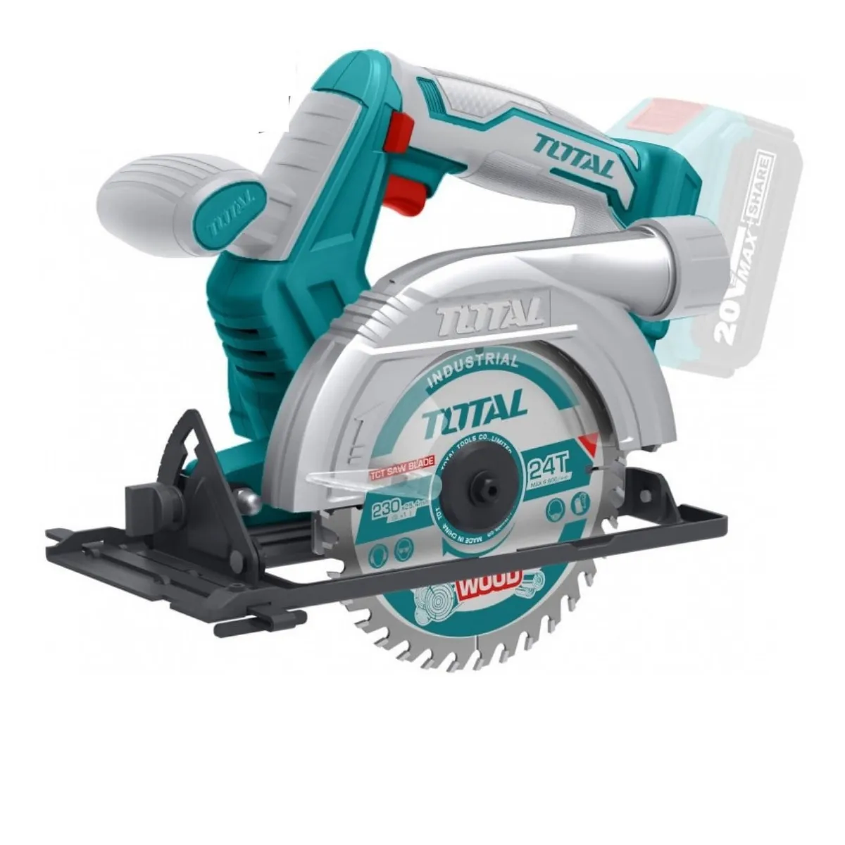 SIERRA CIRCULAR INALAMBRICA TOTAL 20V (TSLI1401)