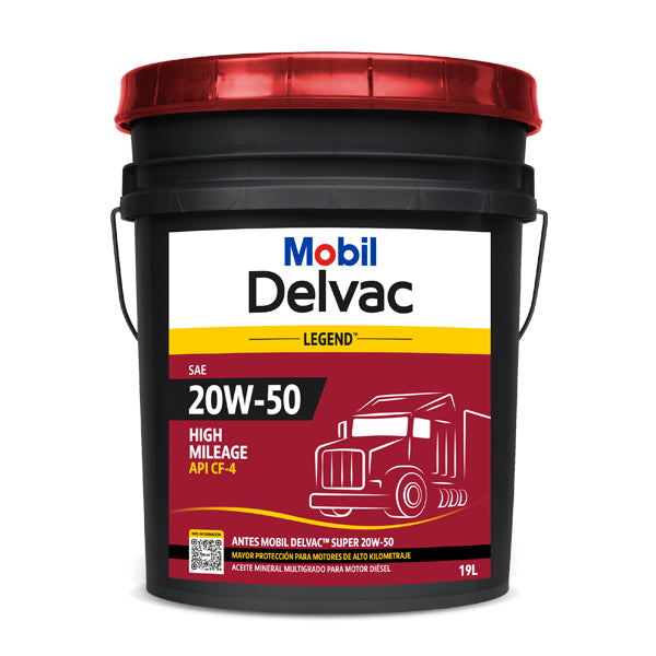 MOBIL LEGEND HIGH MILEA 20W-50 B-19 LTS.