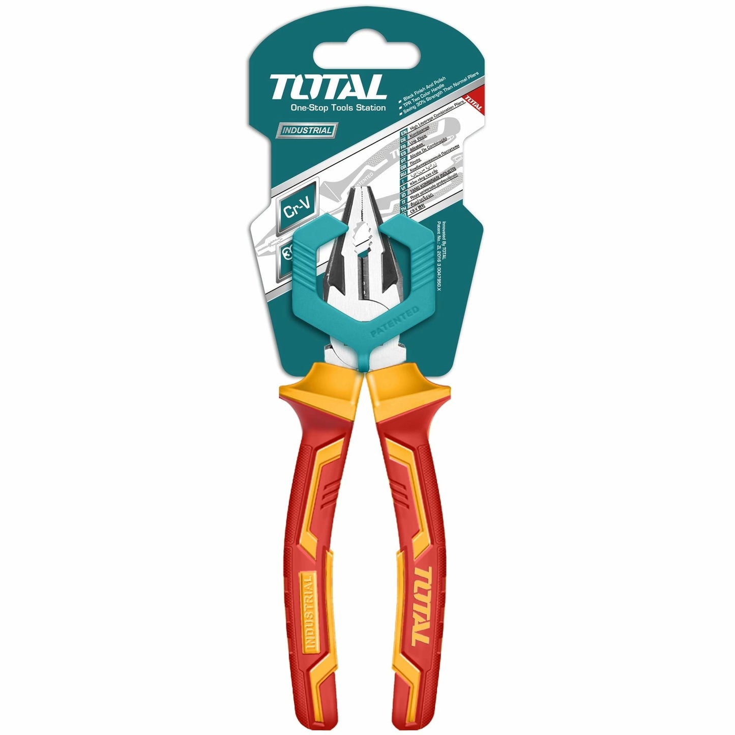 ALICATE UNIVERSAL AISLADO FULL 8´´ TOTAL (THTIP2181)