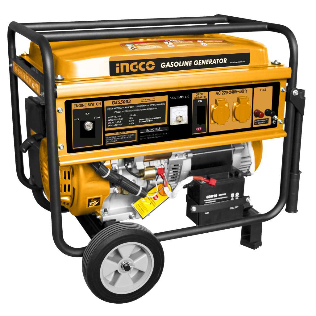 GENERADOR A GASOLINA 5.5 KW INGCO (GE55003)