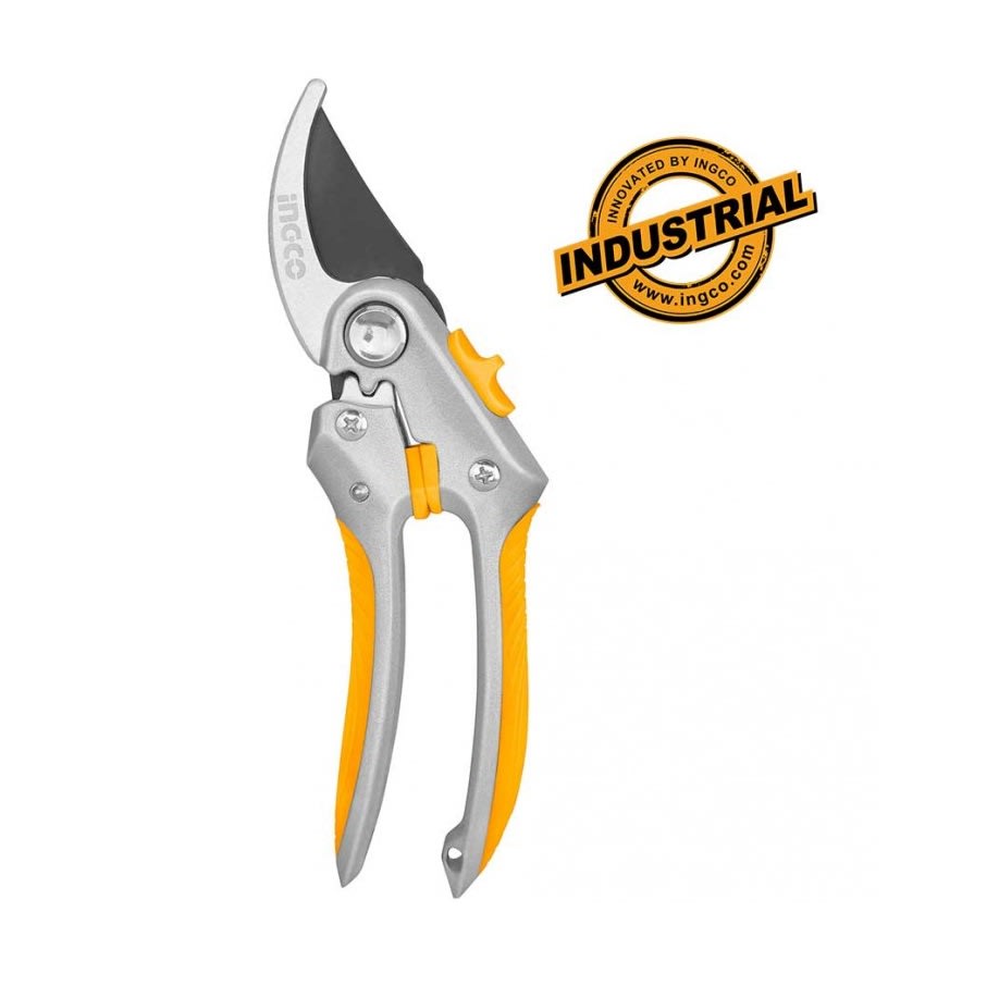 TIJERA DE PODA BY PASS 8´´ SEGURO ENGRANAJE INGCO (HPS0401)