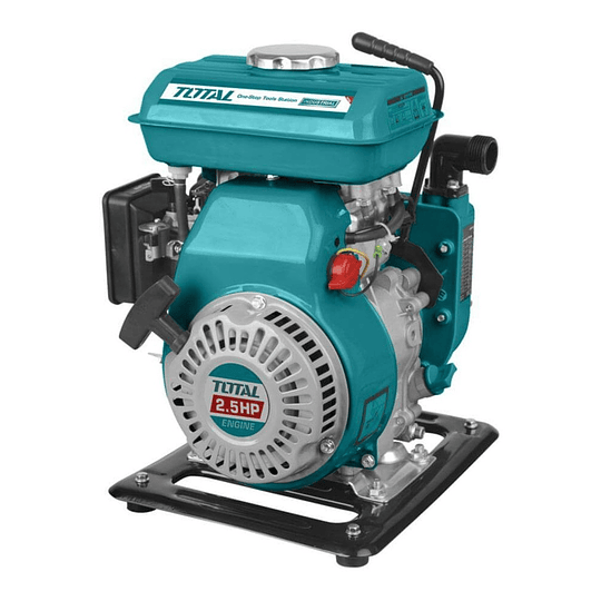 MOTOBOMBA TOTAL 1´´ 100 L/MIN 2.5 HP/105CC BENCINA - INDUSTRIAL (TP3101)