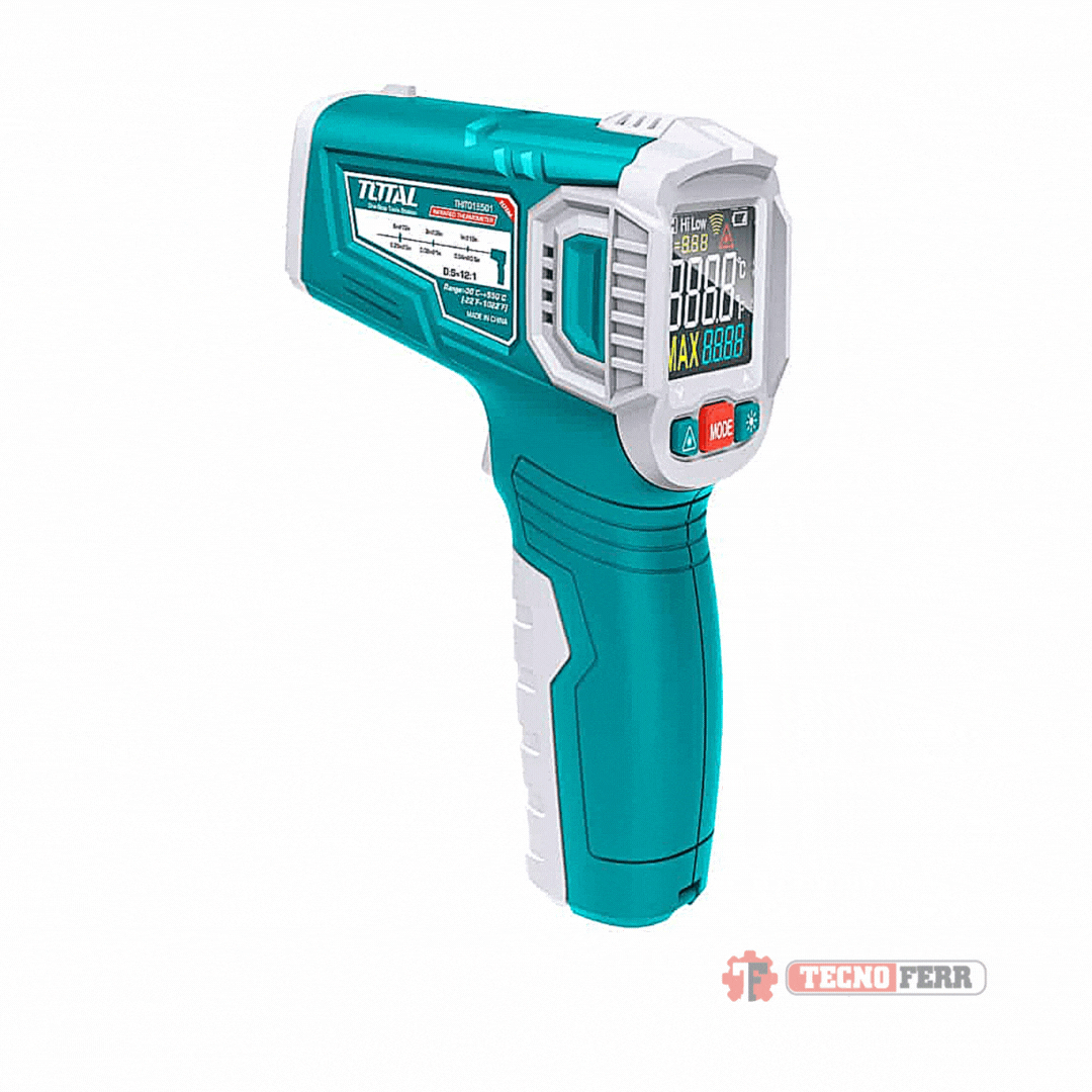 TERMOMETRO INFRAROJO TOTAL 30°C - 550°C (THIT015501)