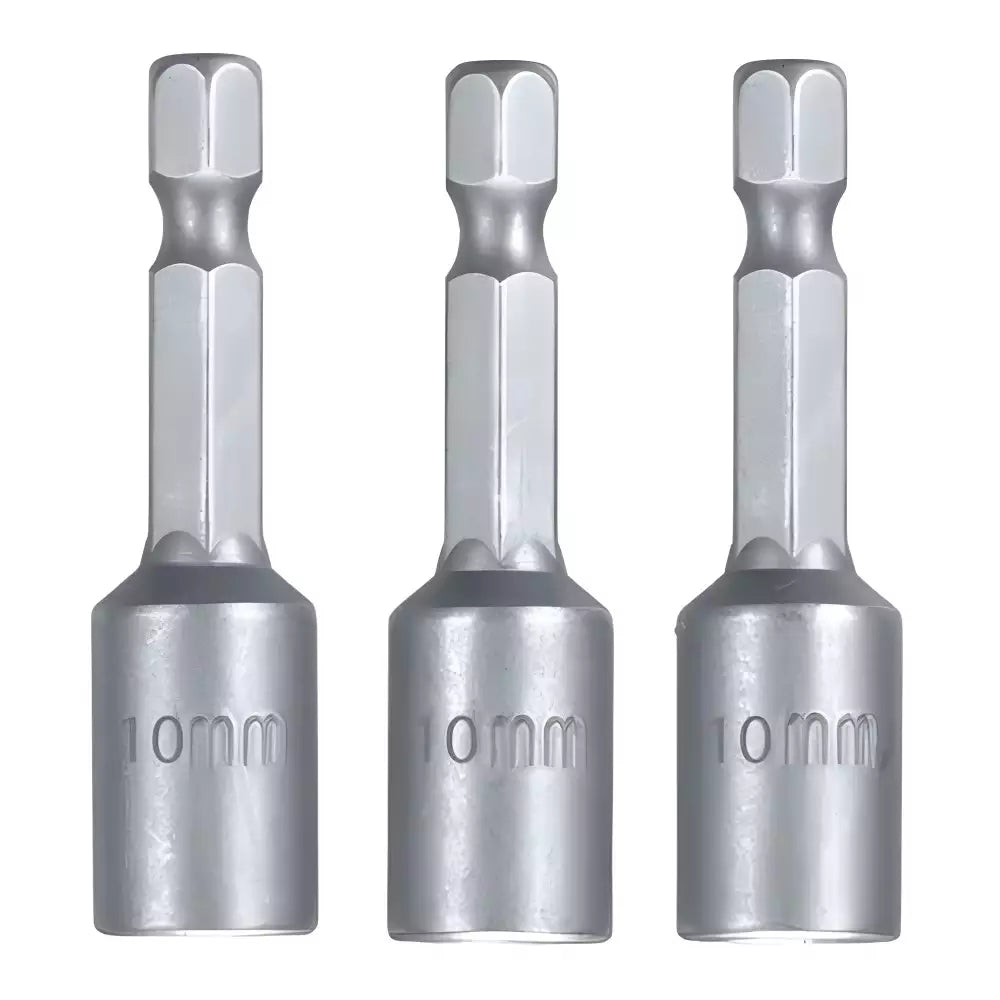 DADO HEXAGONAL MAGNETICO 3 PIEZAS 10MM-1/4'' INGCO (AMN1031)