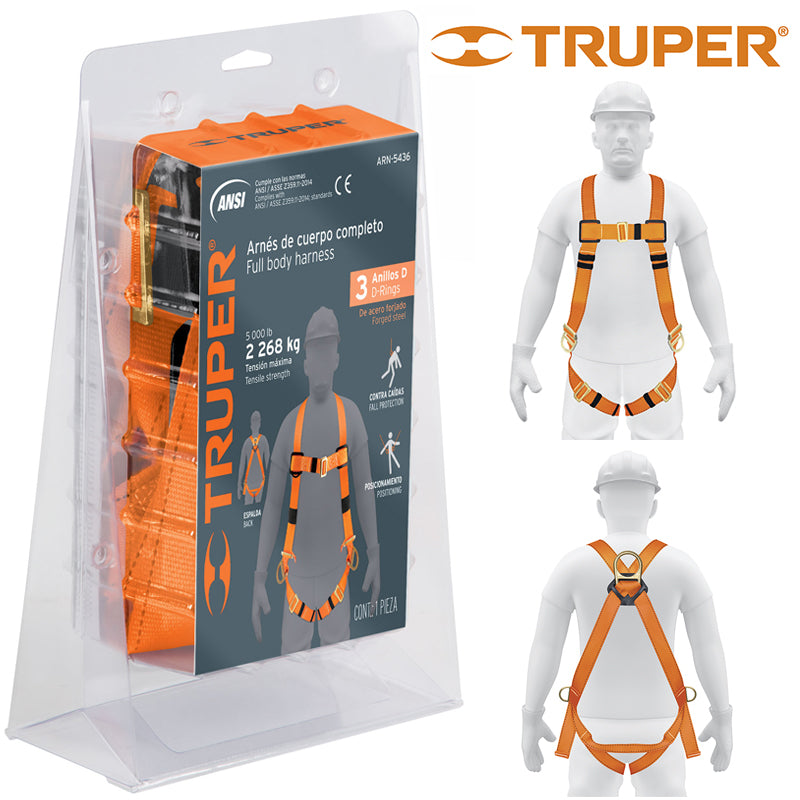 ARNES CUERPO COMPLETO 3 ANILLOS TRUPER (ARN-5436)