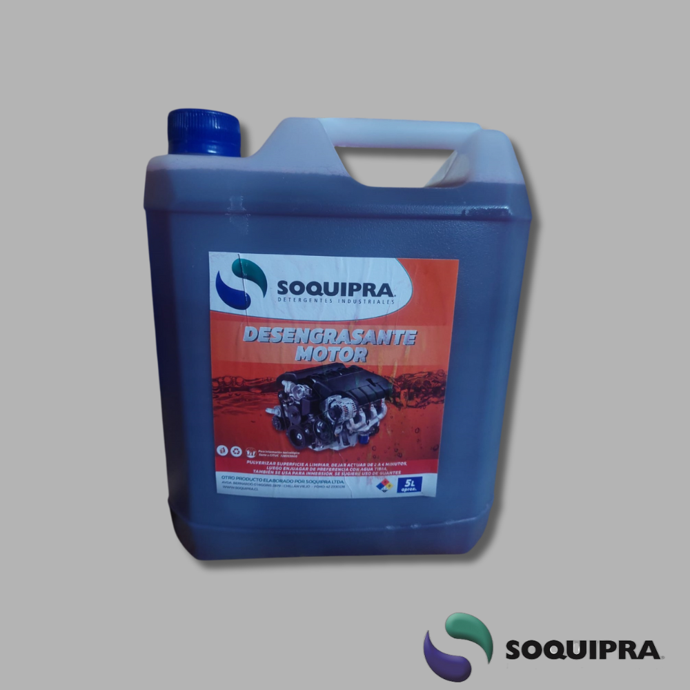 DESENGRASANTE DiELECTRICO 5 LTS. SOQUIPRA
