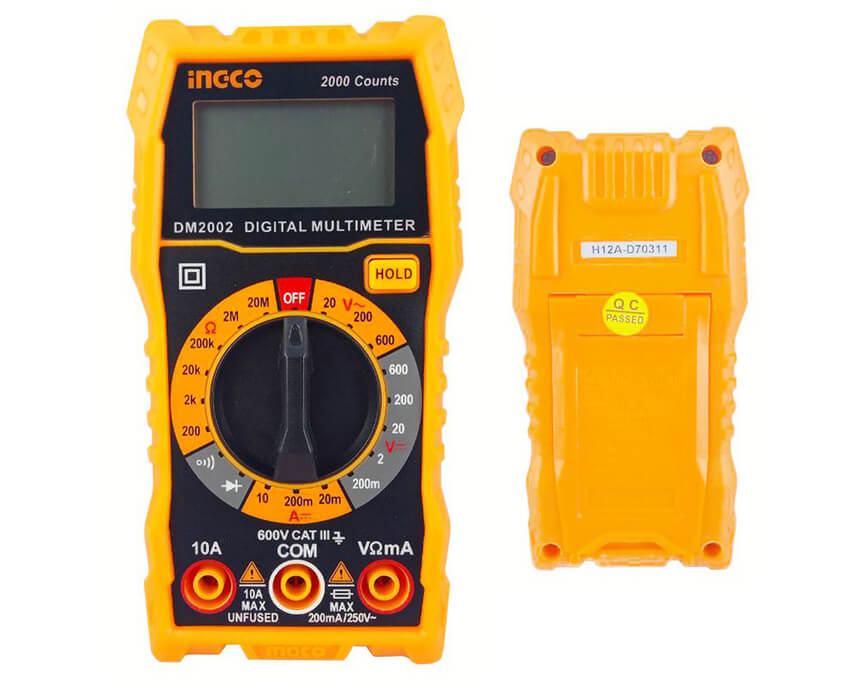 MULTIMETRO DIGITAL INGCO (DM2002)