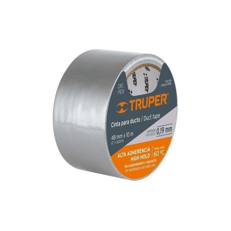 CINTA PARA DUCTOS TRUPER 48 MM X 10 MTS (CDU-10X)