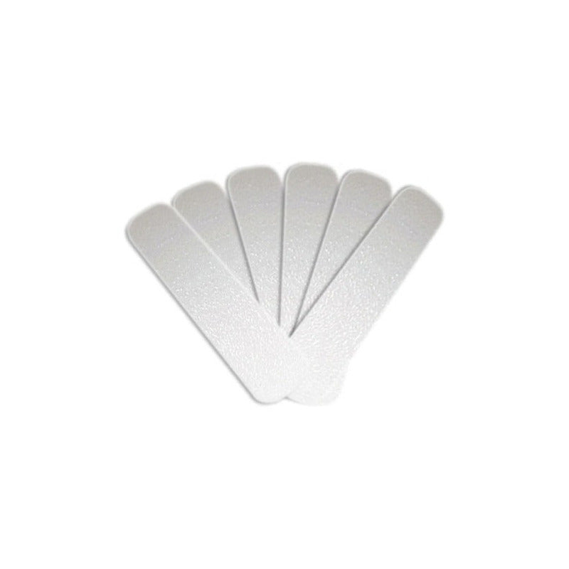 CINTA TRANSPARENTE ANTIDESLIZANTE TRUPER 6 UNID. 50MM X 23CM (CAD-TT)