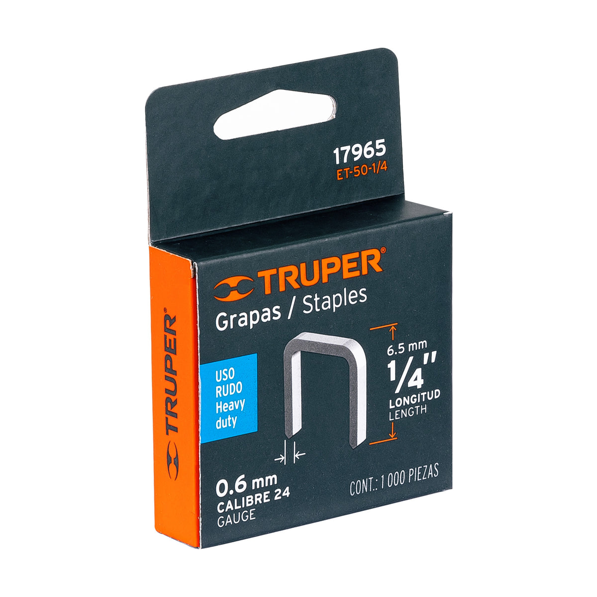 GRAPA P/ENGRAPADORA ET-50 1/4'''' TRUPER(ET-50-1/4)