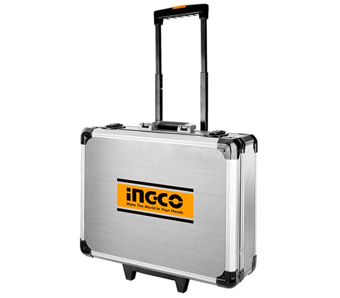 SET DE HERRAMIENTAS INDUSTRIAL MALETIN METALICO 147 PIEZAS INGCO (HKTHP21471)