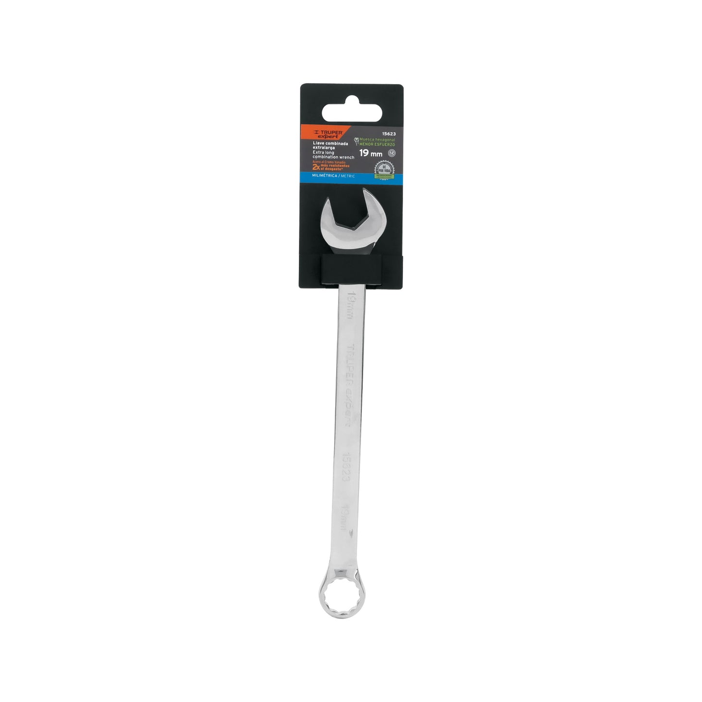 LLAVE PUNTA CORONA TRUPER 19 MM (LL-2019M)