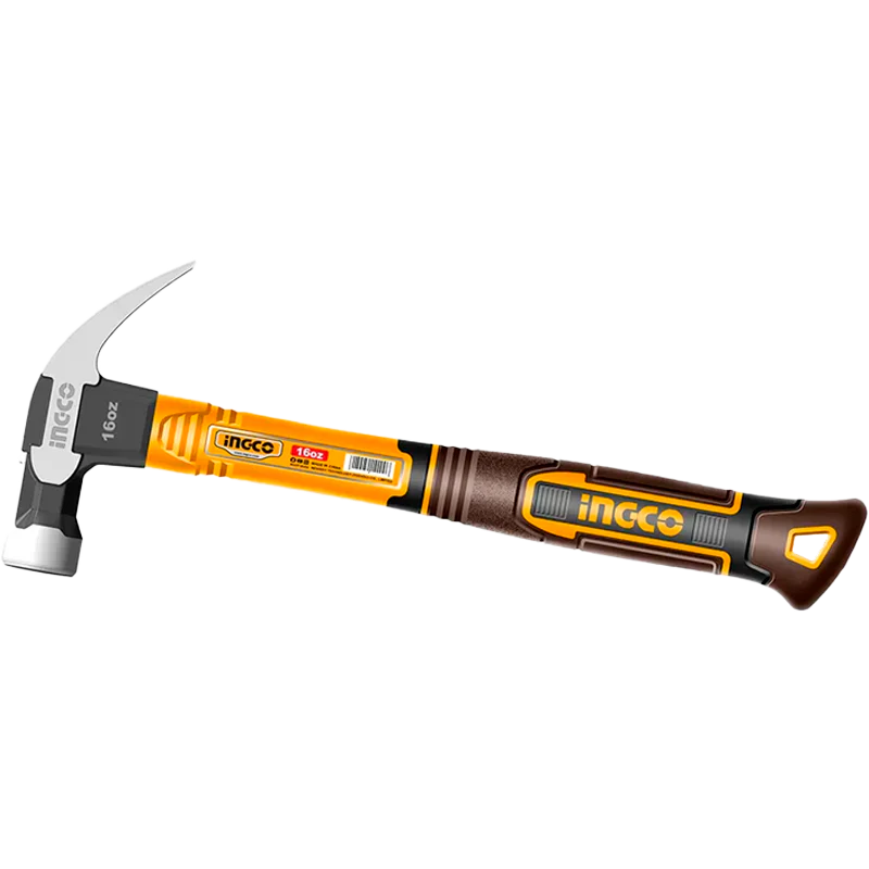 MARTILLO CARPINTERO MAGNETICO MANGO FV 220G/8OZ INGCO (HCH81008)