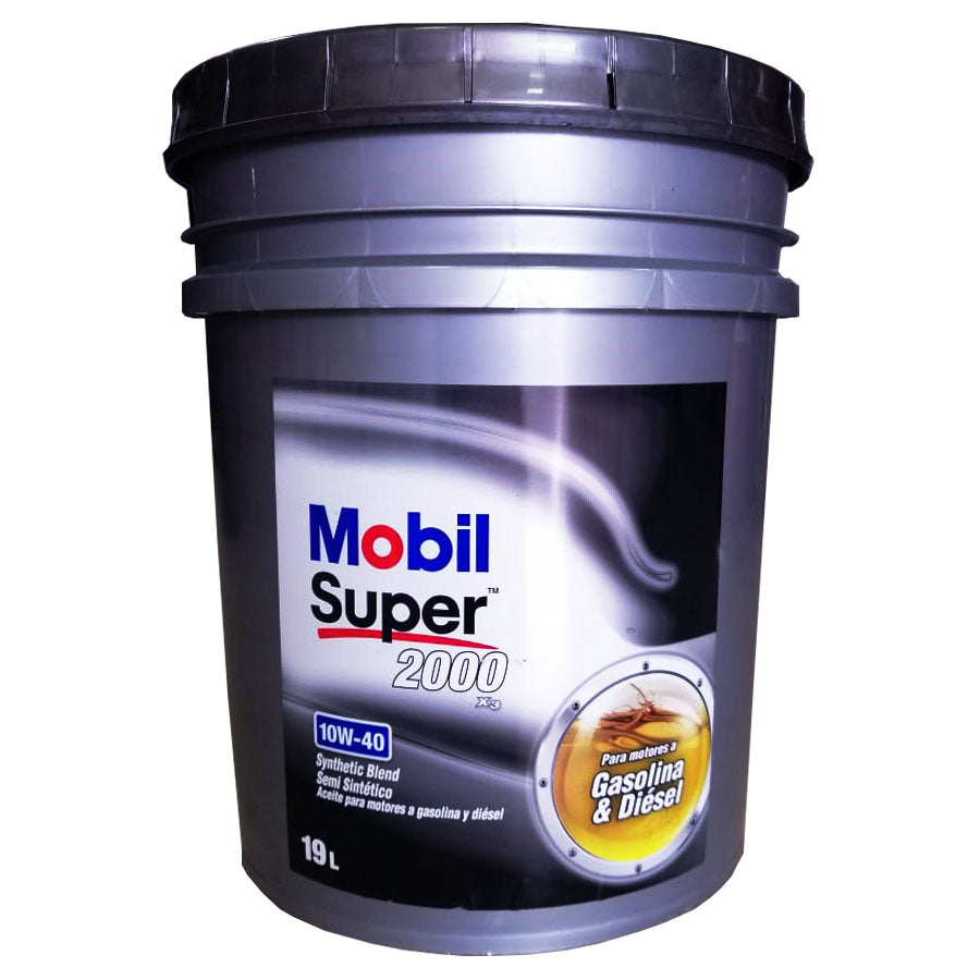 MOBIL SUPER 2000 X3 10W-40 B-19 LTS.