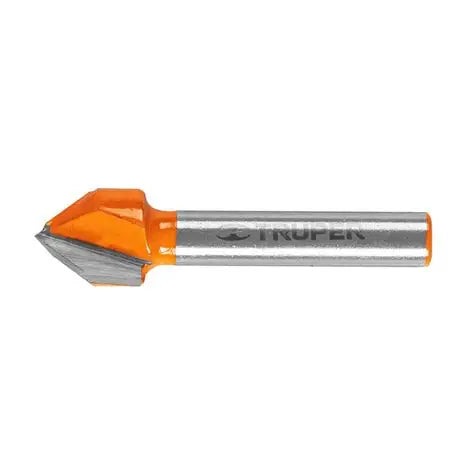 FRESA PARA ROUTER CORTE EN V TRUPER 1/2´´ (BROU-V1/2)