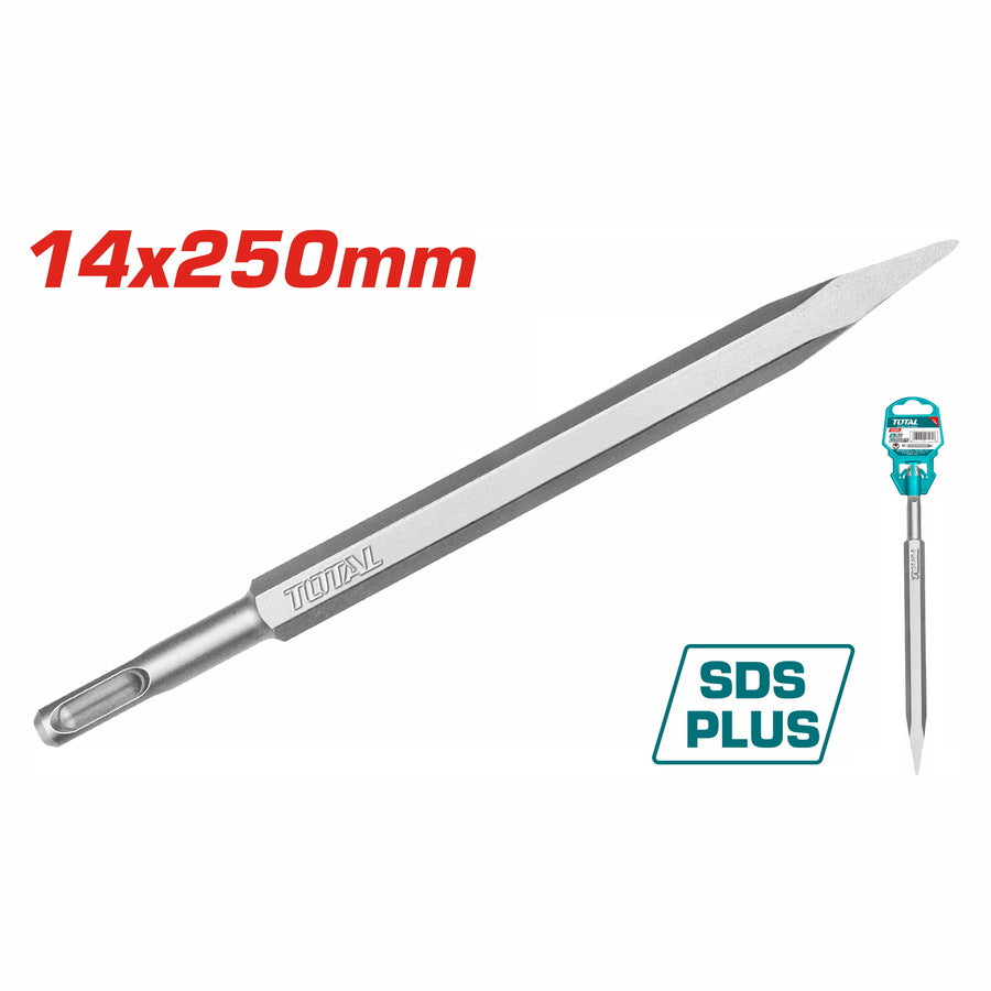 CINCEL PUNTO SDS PLUS TOTAL 14 X 250MM (TAC1511141)