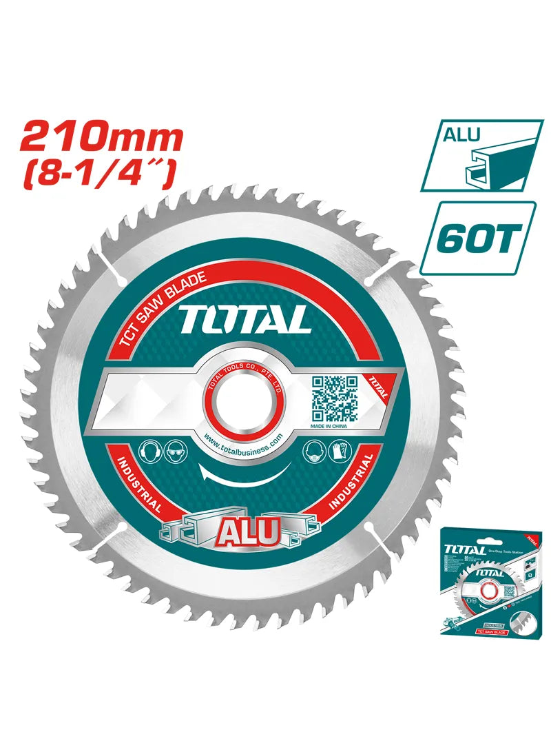 DISCO SIERRA TOTAL ALUMINIO/MADERA 8 1/4" 860 DIENTES (TAC233523)