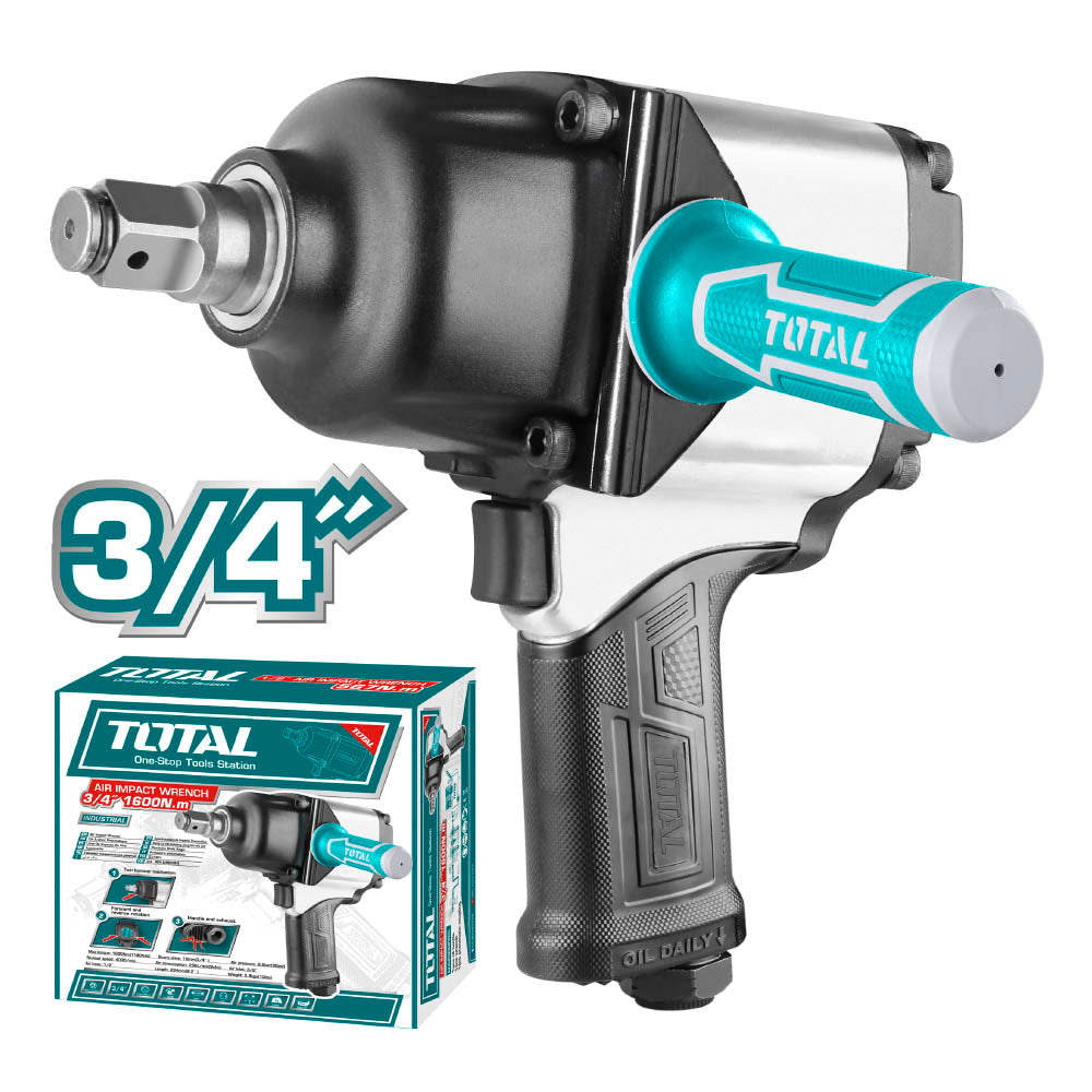 LLAVE DE IMPACTO NEUMATICA TOTAL 3/4´´ (TAT40342)