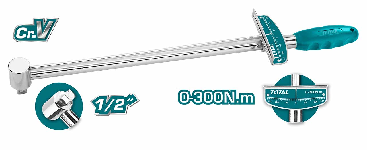 LLAVE DE TORQUE 1/2´´ TOTAL (THPTW300N2)
