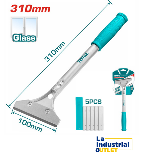 RASPADOR MANGO ALUMINIO 310MM TOTAL (THT183201)