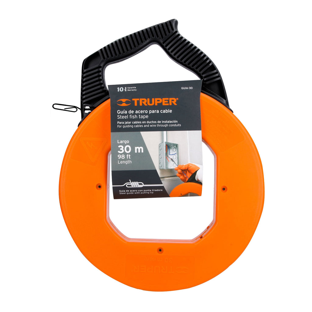 LAUCHA PARA CABLE ELECTRODO TRUPER 30 MTS. (GUIA-30)