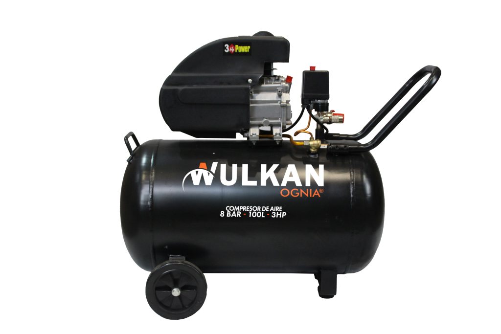 COMPRESOR WULKAN 100LT 3HP (WC-100)