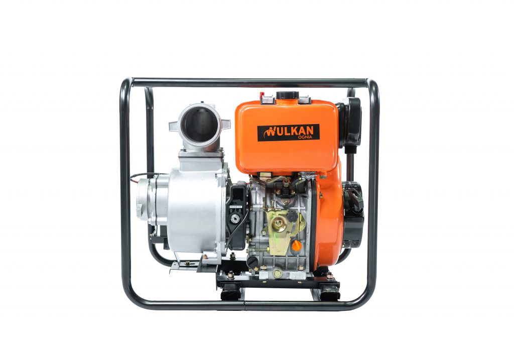 MOTOBOMBA 4X4 PARTIDA ELÉCTRIC MOTOR DIESEL WULKAN 7.5kW/10HP (WK-WP-4X4)