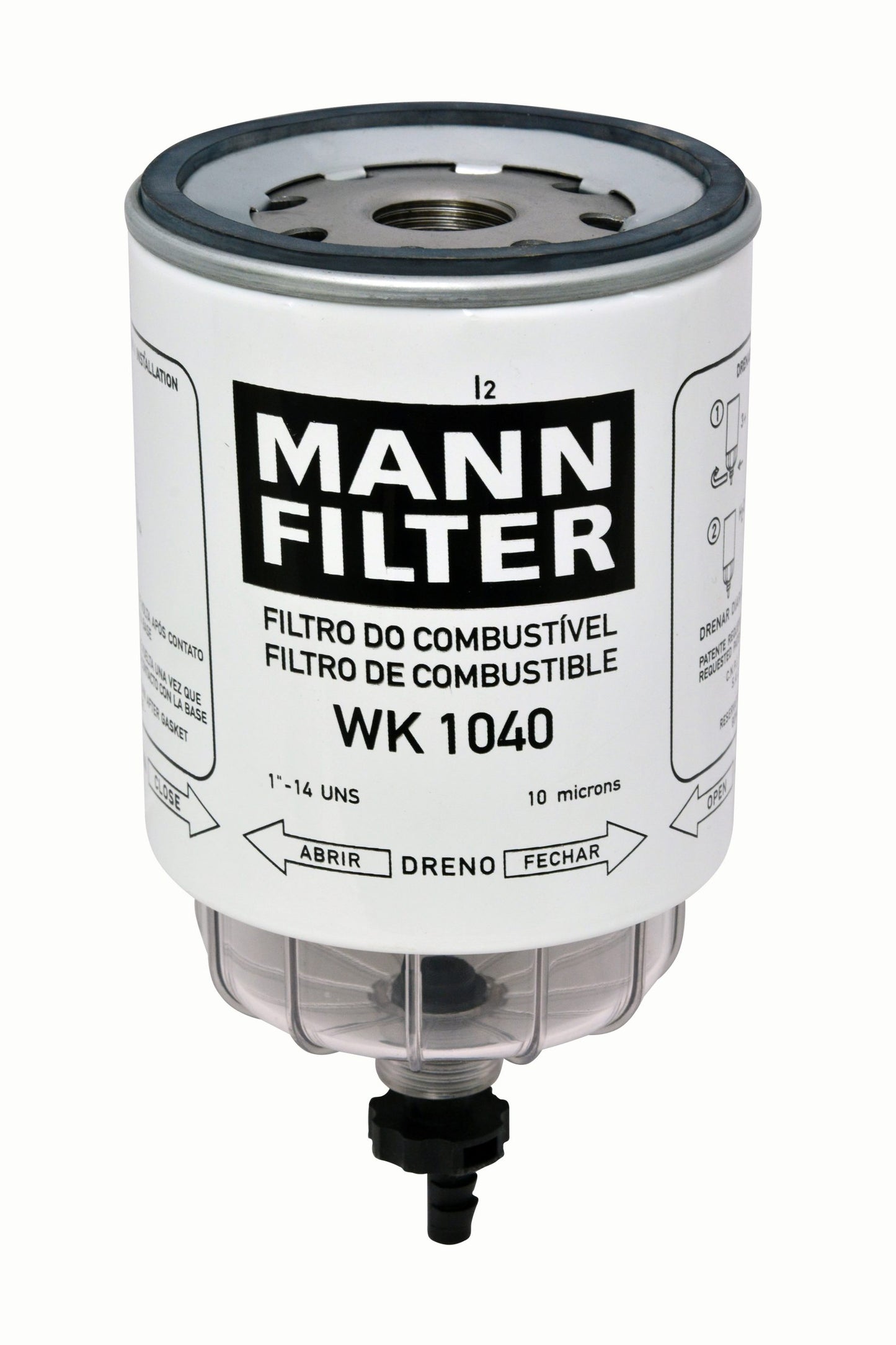 FILTRO COMBUSTIBLE MANN WK 1040