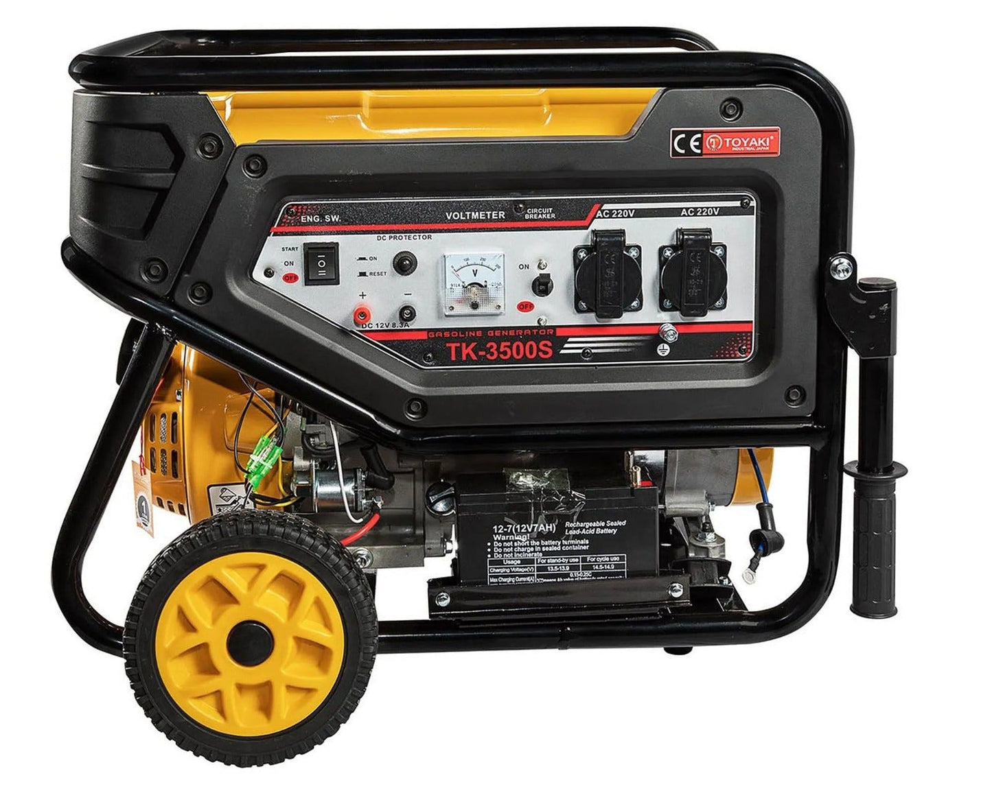GENERADOR BENCINERO P/E 3,0KVA TOYAKI (TK-3800S)