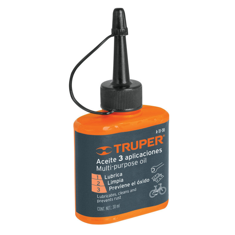 ACEITE MAQ. MULTIUSO 30 ML TRUPER(A-31-30)