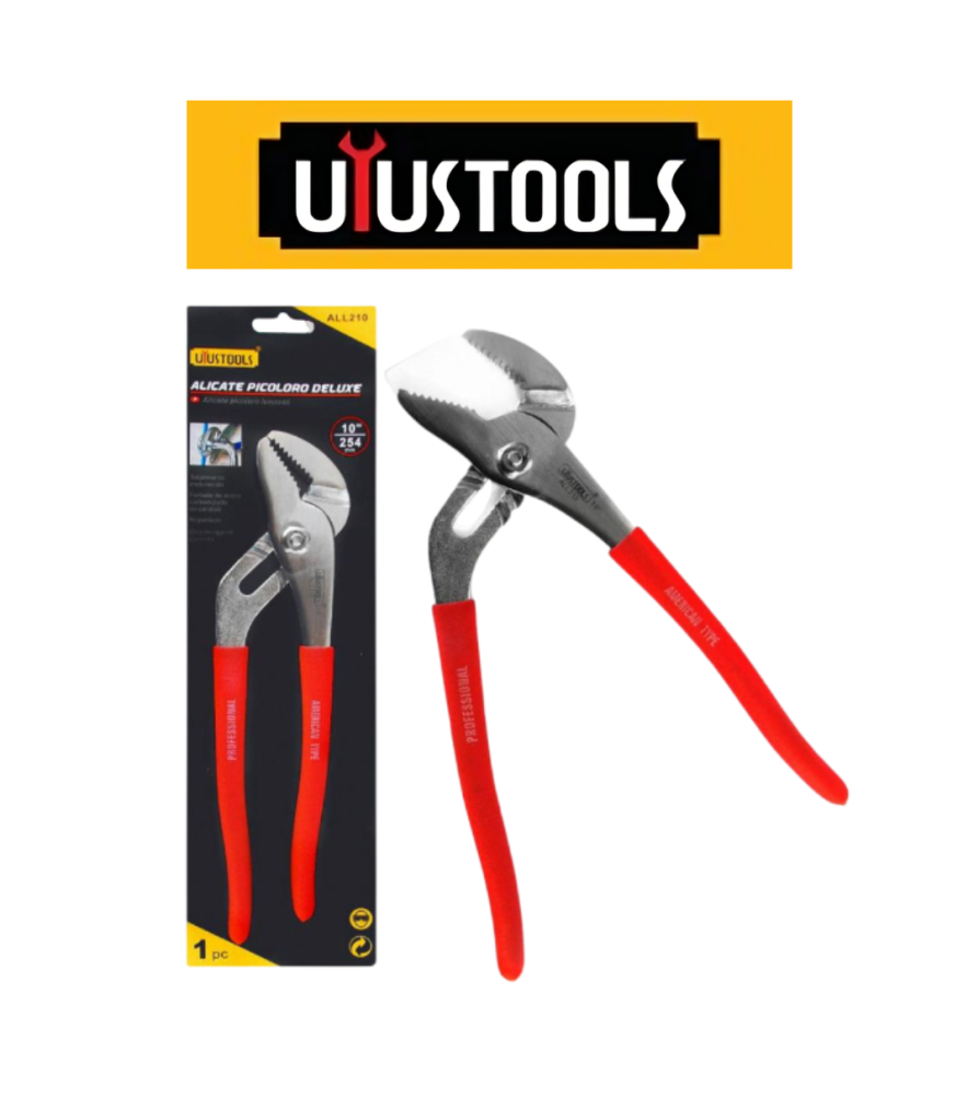 ALICATE PICOLORO BOCA RECTA 10'' UYUSTOOLS (ALL210)