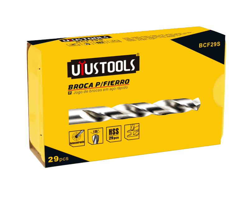 SET 29 UN BROCA METAL HSS PULG (1/16-1/2) UYUSTOOLS (BCF29S)