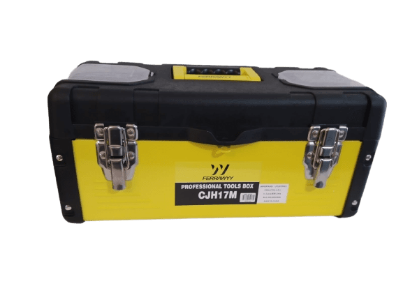 CAJA HERRAMIENTAS PLAS 17'' BROCHE METAL FERTON (CJH17M)