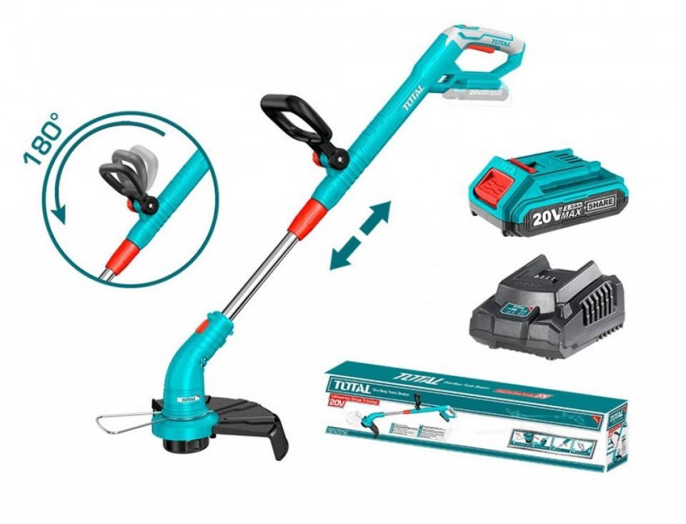 ORILLADORA INALAMBRICA 20V + C/BAT + C/CARG (TGTLI20301)