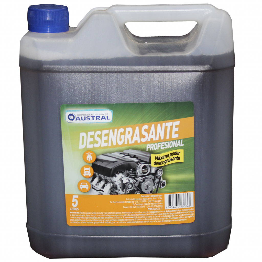 DESENGRASANTE AGUACOL 5 LTS.