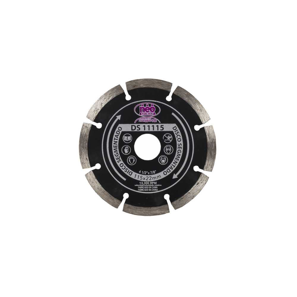 DISCO NEO 4 1/2´´ DIAMANTADO SEGMENTADO (DS 11115)