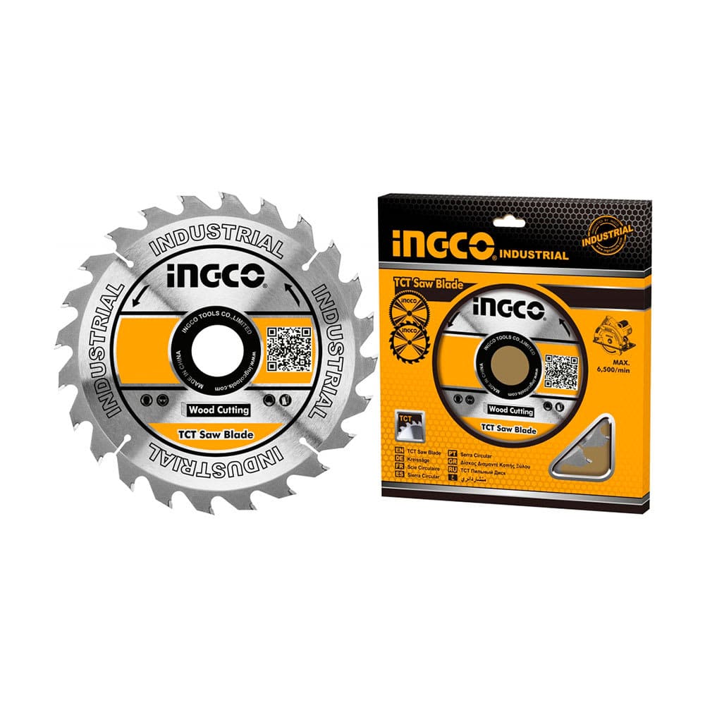 DISCO DE SIERRA CIRCULAR 185 MM 7-1/4´´X20MM 60T INGCO (TSB118513)