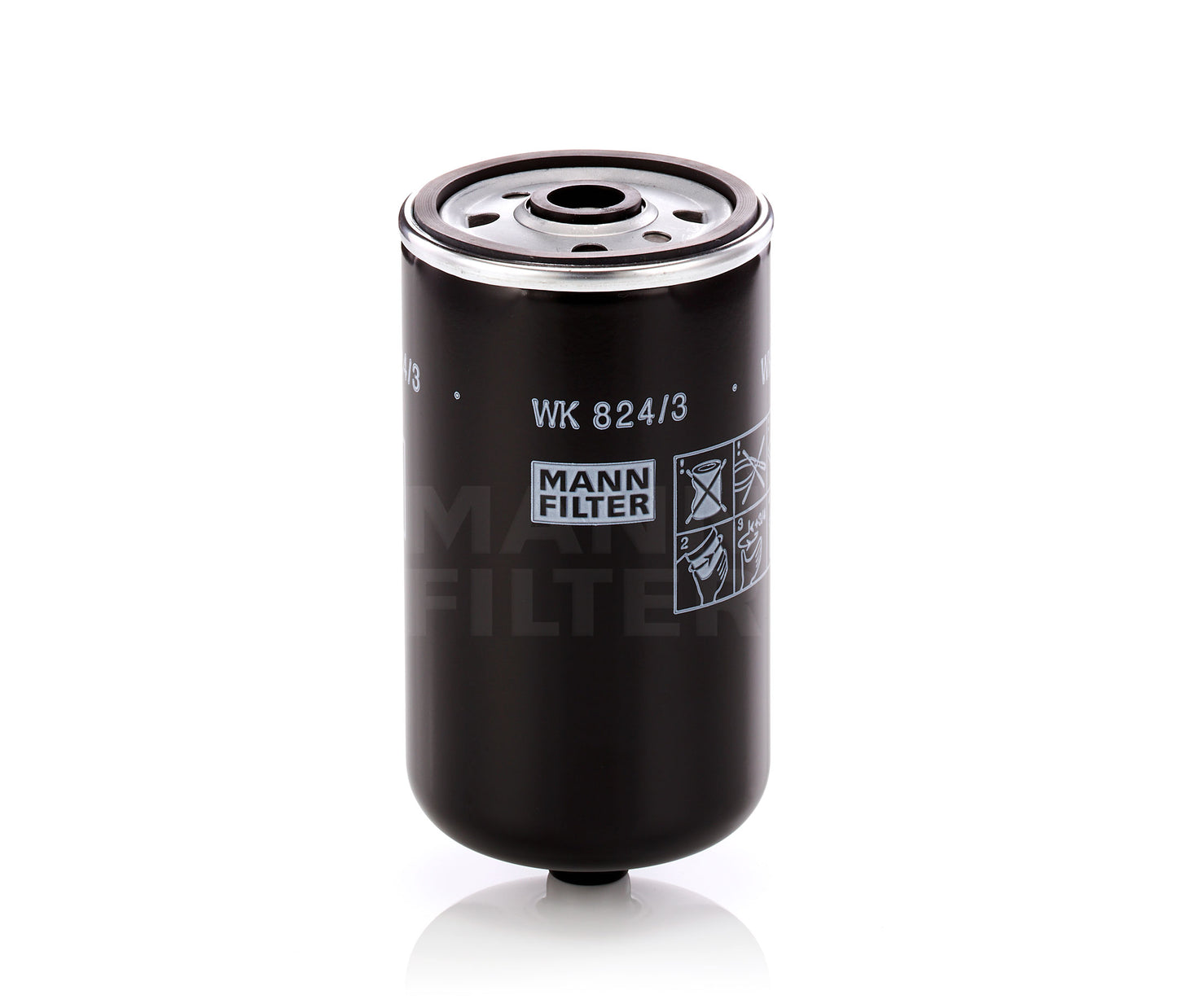FILTRO COMBUSTIBLE MANN WK 824/3
