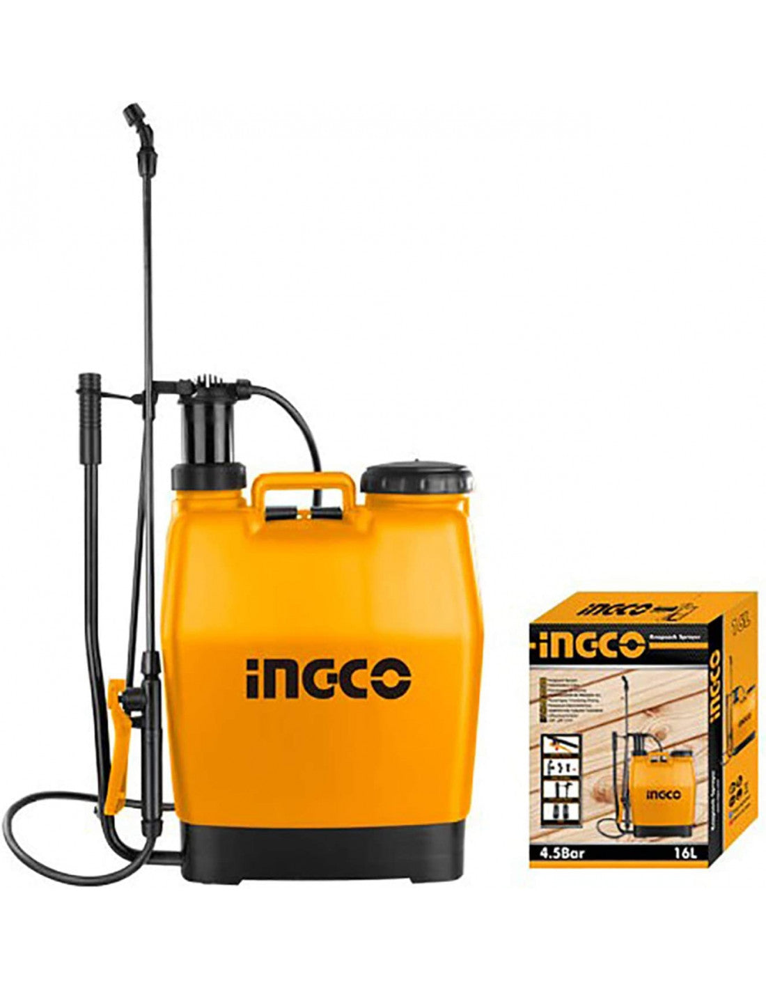 PULVERIZADOR TIPO MOCHILA 16L INGCO (HSPP4161)