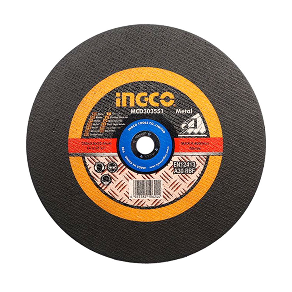 DISCO DE CORTE 14´´ 355X3X25.4MM INGCO (MCD303551)