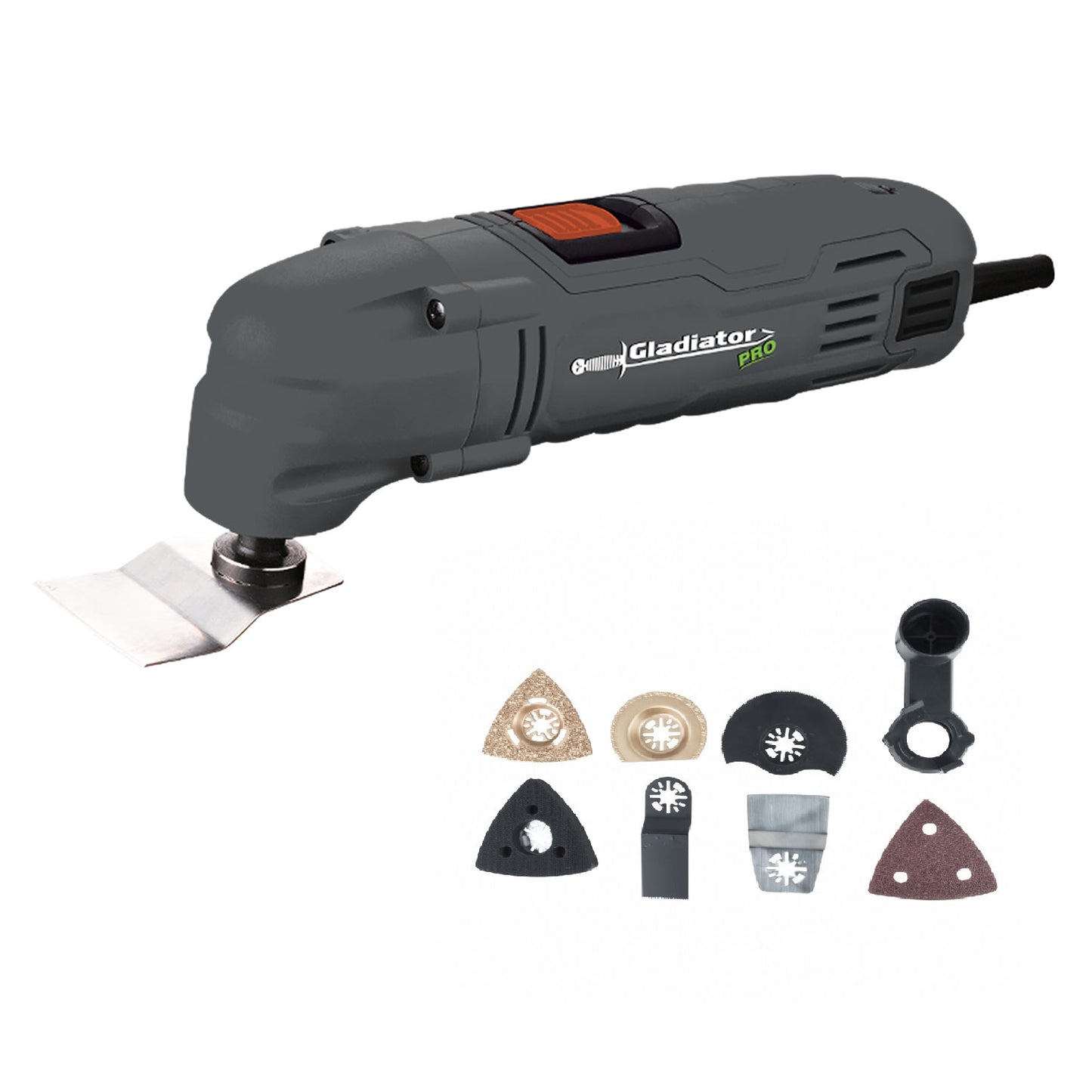 MULTI HERRAMIENTA OSCILANTE 280W GLADIATOR (MU800/K1)