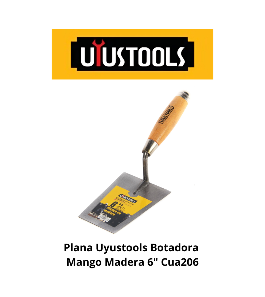 PLANA BOTADORA 6 M/MADERA UYUSTOOLS (CUA206U)