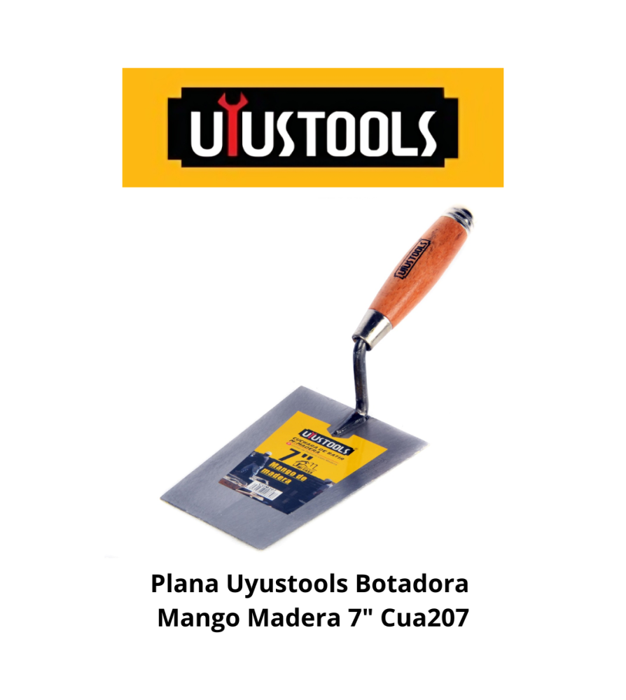 PLANA BOTADIRA 7M/MADERA UYUSTOOLS (CUM207)