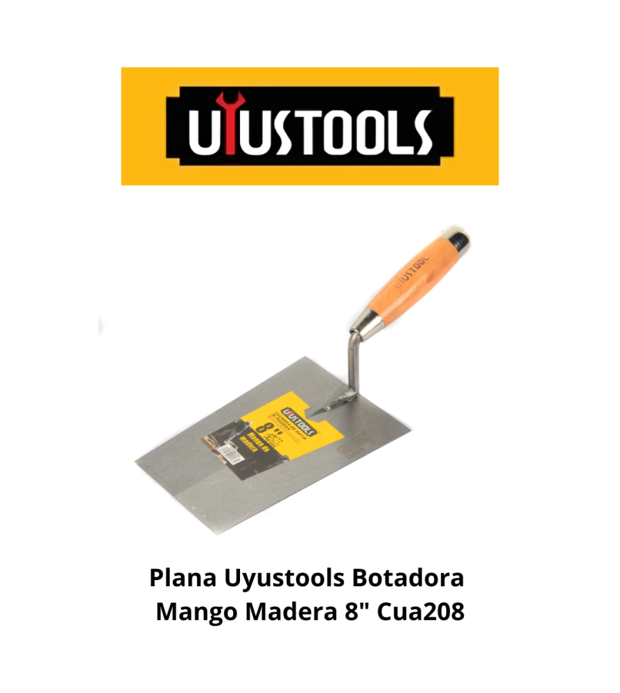 PLANA BOTADORA 8 M/MADERA UYUSTOOLS (CUA208U)
