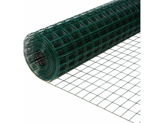 MALLA PVC VERDE 1/2X0,91x1M(M SOLD 0,91)