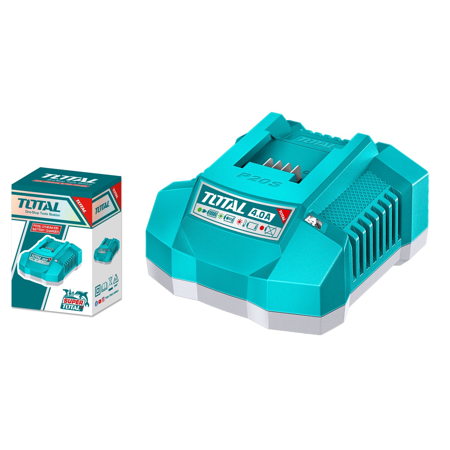 CARGADOR INTELIGENTE 20V 4A TOTAL(TFCLI20411)