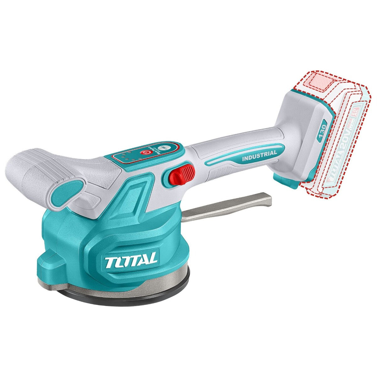 VENTOSA VIBRADORA INALAMBRICA 20V TOTAL (TTVLI20015)