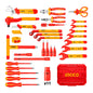 SET HERRAMIENTAS VDE INDUSTRIAL + CAJA ORGANIZADORA 5 PCS INGCO (HKTV01P051)