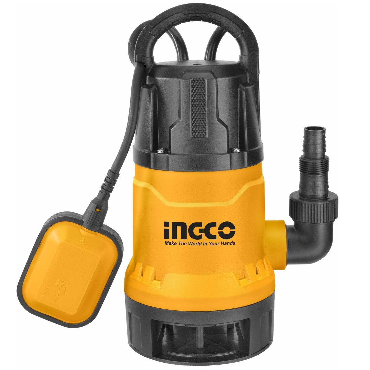 BOMBA DE AGUA SUMERGIBLE AGUA SUCIA 1'' 750W INGCO (SPD7508)